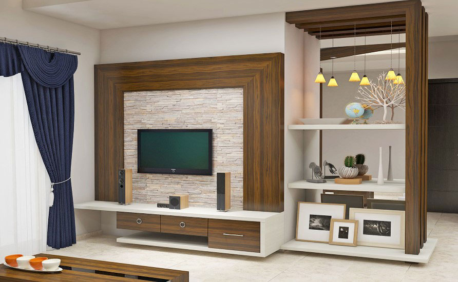 تی وی وال مینمال چوبی؛ یک انتخاب شیک برای آپارتمان ها